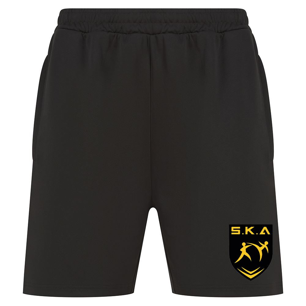 Sport Karate Knitted Shorts with Zip Pockets