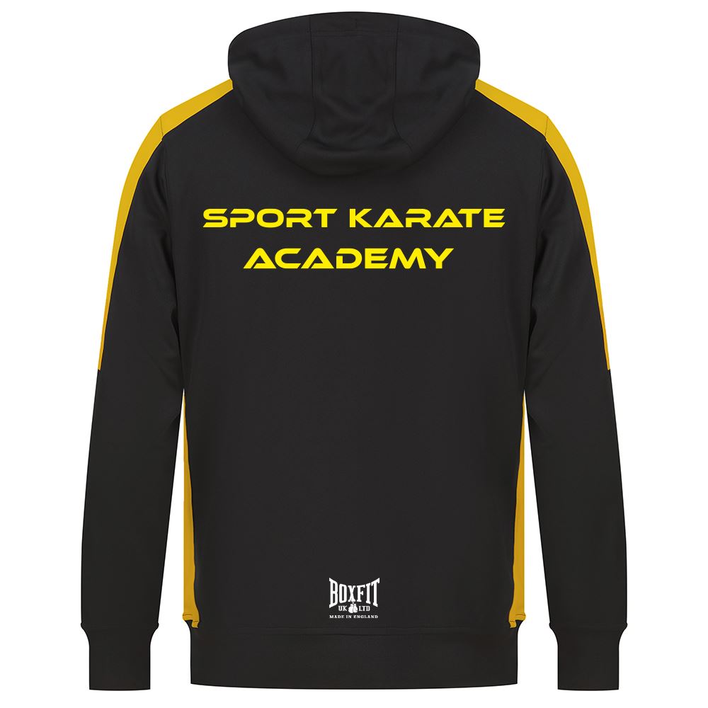 Sport Karate Contrast Hoodie