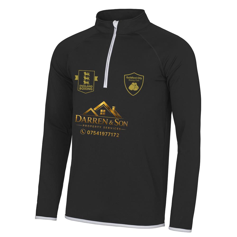 Guildford City Boxing Club 1/2 Zip Sweatshirt