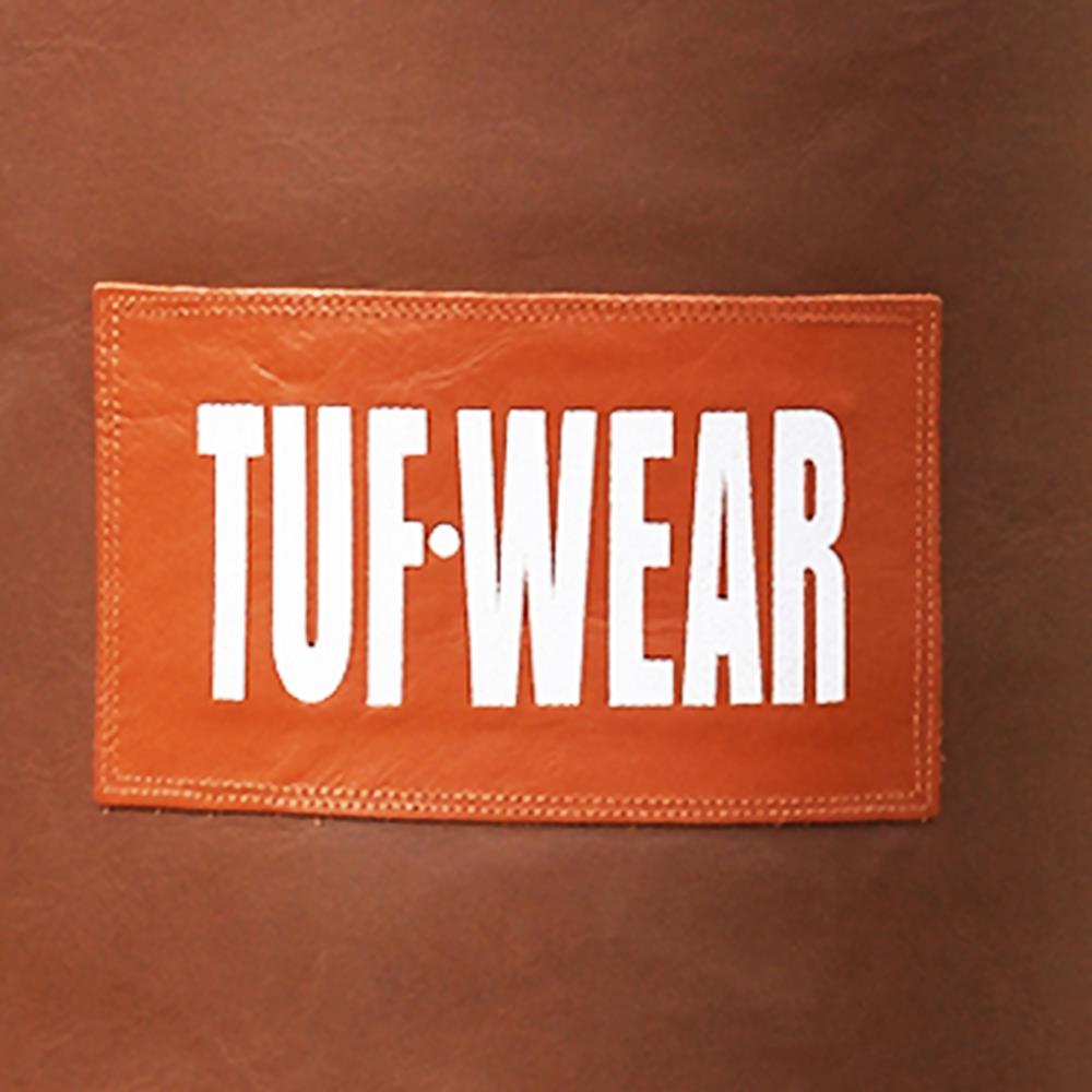 Tuf Wear Classic Leather Punch Bag Brown 4Ft