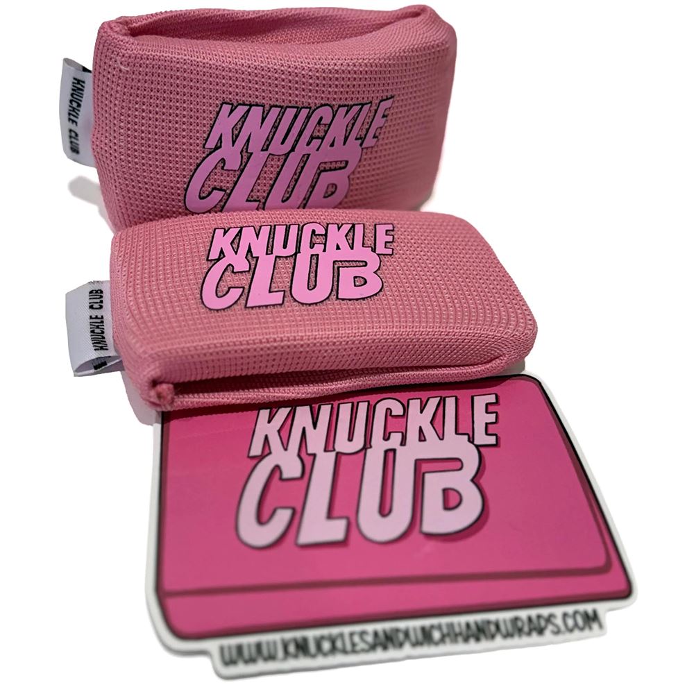 Gel Knuckle Club Guards Pink