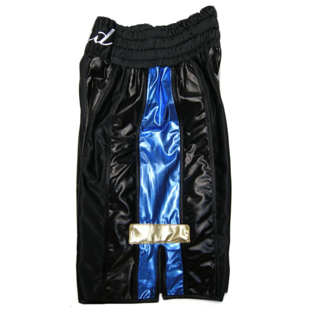 Custom Made Striped Wetlook Boxing Shorts