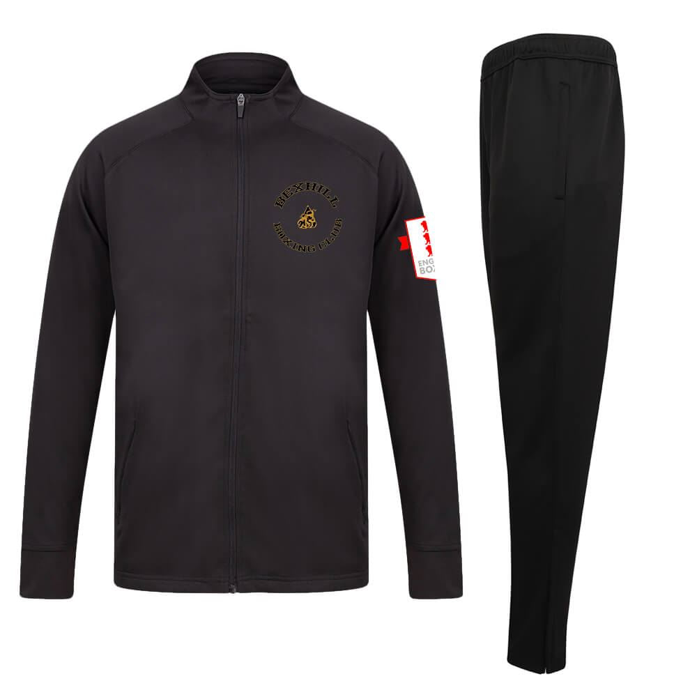 Bexhill Boxing Club Slim Fit Poly Tracksuit