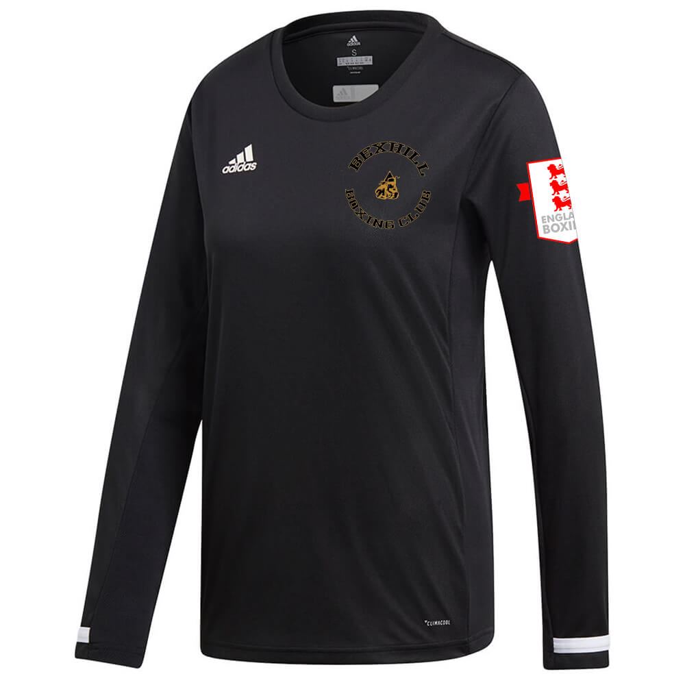 Bexhill Boxing Club Adidas T19 Womens Long Sleeve Jersey Top