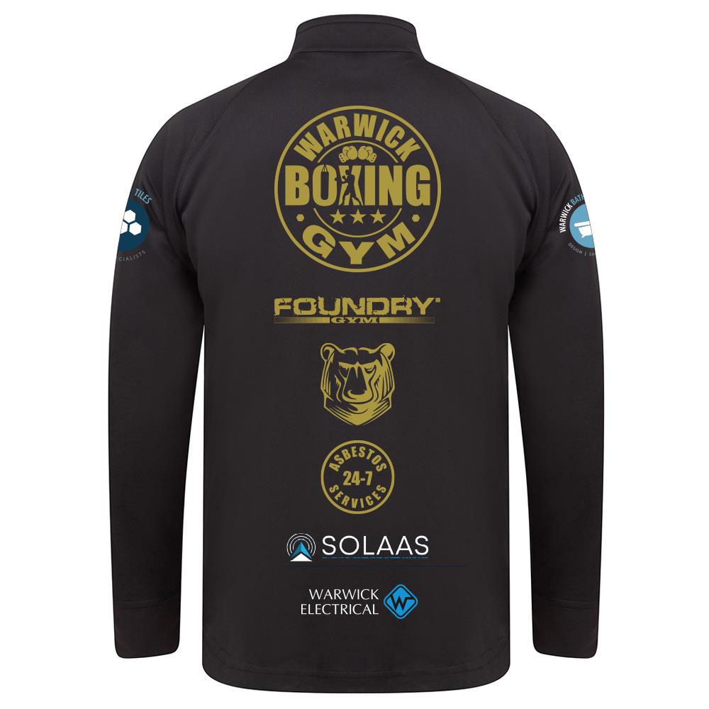 Warwick Boxing Gym Slim Fit Poly Tracksuit