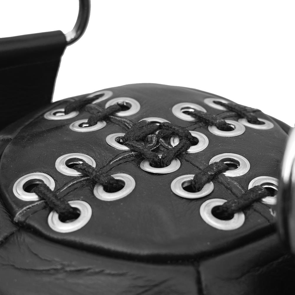 Tuf Wear All Black Leather Wrecking Ball Black