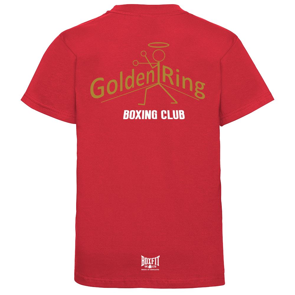 Golden Ring Boxing Club Kids Cotton T-Shirt