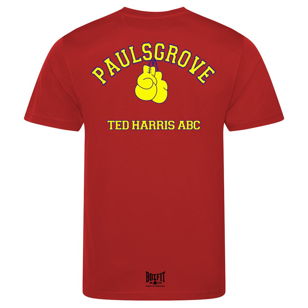 PAULSGROVE & TED HARRIS ABC POLY T-SHIRT