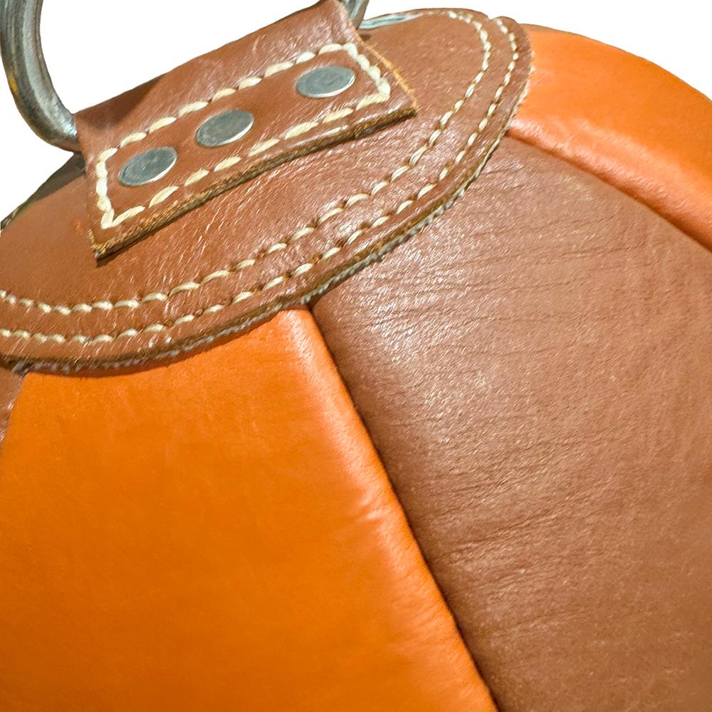 Tuf Wear Brown Leather Floor To Ceiling Ball Brown