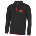TKO Academy 1/2 Zip Sweatshirt - Black/Red