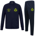 Border City ABC Slim Fit Tracksuit - Navy/Navy/Fluo Yellow
