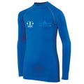 Blue Flames Abc Kids Ls Base Layer - Royal Blue