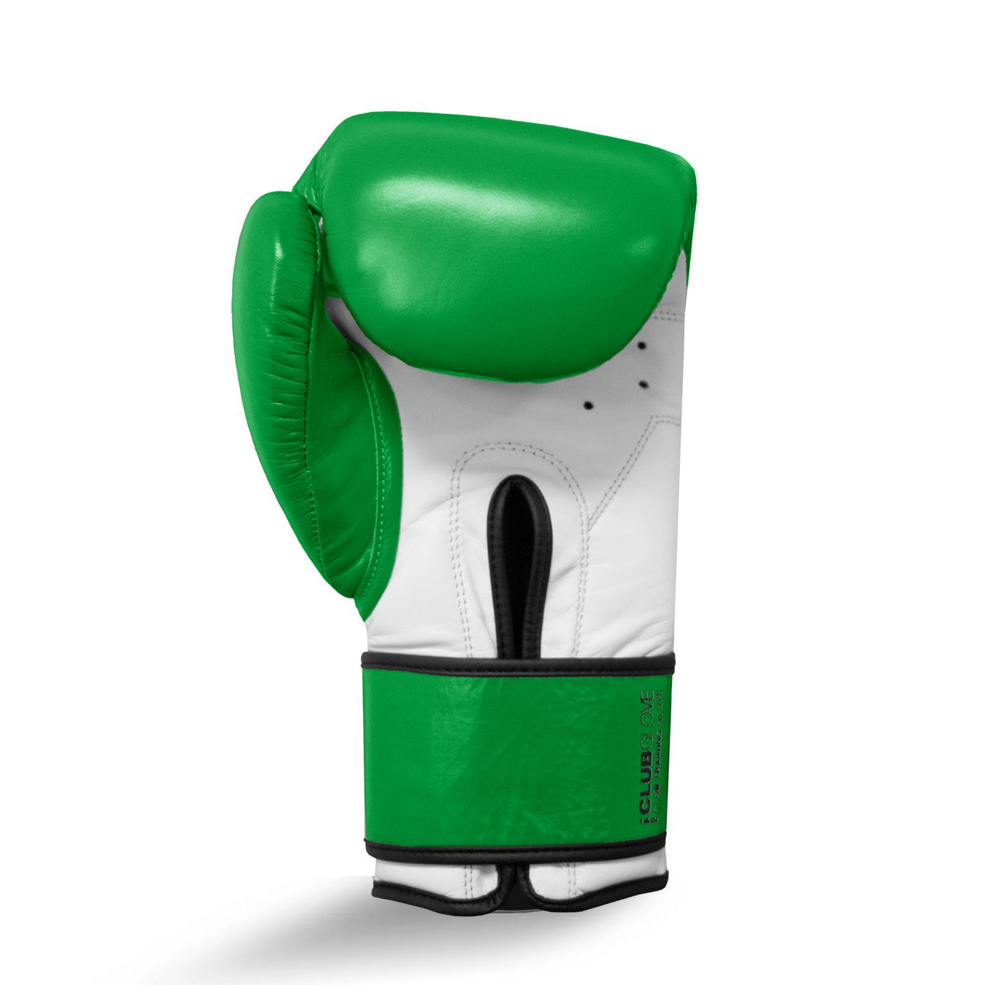 Ringside Club Leather Training Glove Green