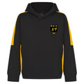 Sport Karate Kids Contrast Hoodie - Black/Gold