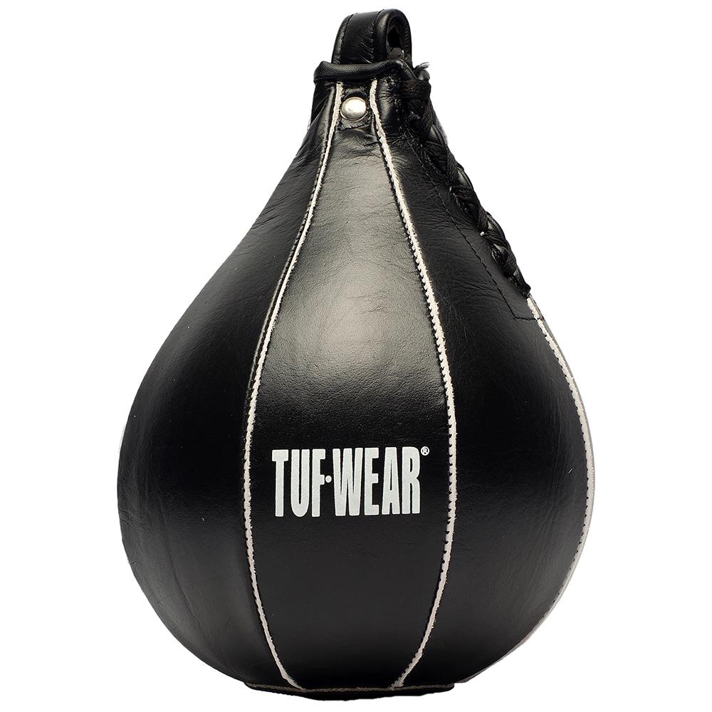Tuf Wear All Black Hide Leather Speedball Black
