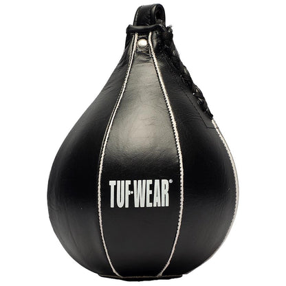 Tuf Wear All Black Hide Leather Speedball Black