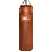 Tuf Wear Gigantor Classic Brown Hide Leather Punchbag 4Ft