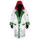 Cleto Reyes Robe With Hood - White/Red/Green