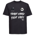 OMNIBUS Boxing Cotton T-Shirt - Black/White