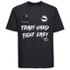 OMNIBUS Boxing Cotton T-Shirt - Black/White