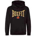 Boxfit Junior Large Logo Branded Hoodie - Black