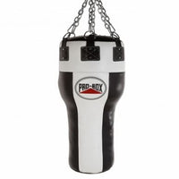 Thumbnail for Pro Box Black Collection Leather Angle Bag Black/White