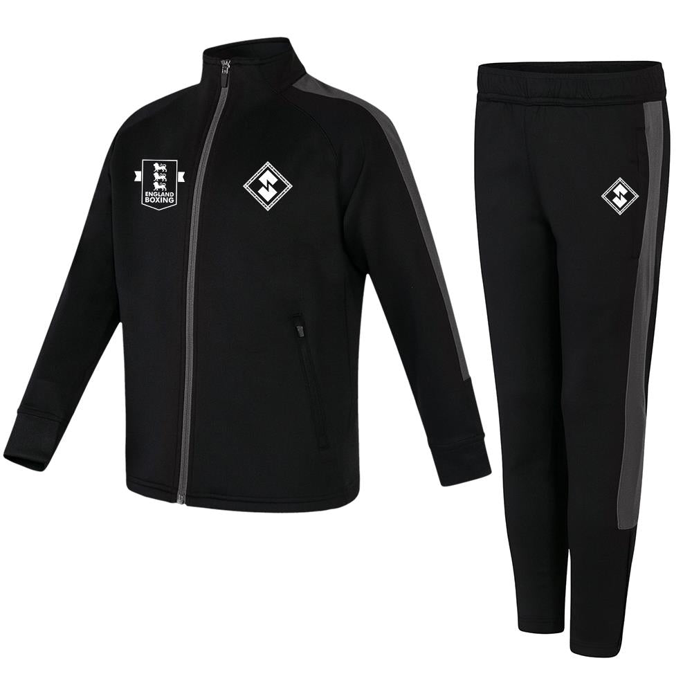 Selby Abc Kids Slim Fit Poly Tracksuit