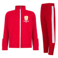 PINEWOOD ABC KIDS SLIM FIT TRACKSUIT - Red/White