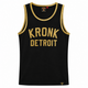 Kronk Iconic Detroit Applique Training Gym Vest - Black/Gold