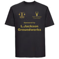 Team Wiseman Cotton Kids T-Shirt - Black