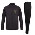 Lets Go Slim Fit Tracksuit - Black/Black