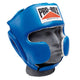 Pro Box Super Spar Leather Headguard - Blue