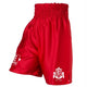 Border City ABC Satin Boxing Shorts - Red