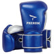 Phenom SG-202S Hook & Loop Sparring Gloves - Metallic Blue/Silver