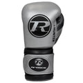 Ringside Hunter Series Strap Boxing Glove - Silver/Black