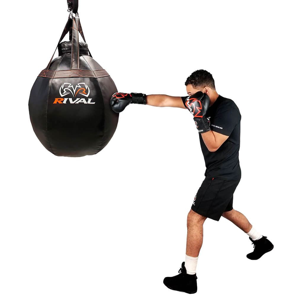 Boxing Punching Bag Rival Rival Pro Wrecking Ball Heavy Bag Black