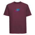 Be First Casual T-Shirt - Claret/Sky
