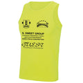 Camberley Boxing Club Vest - Electric Yellow