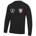 Southampton ABC Long Sleeve Poly T-Shirt - Black