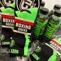Limited Edition KSI Special SW X-Sole Boxing Socks - Fluorescent Green