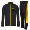 Sport Karate Slim Fit Tracksuit - Black/Yellow
