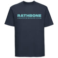 Rathbone Abc Cotton T-Shirt - Navy