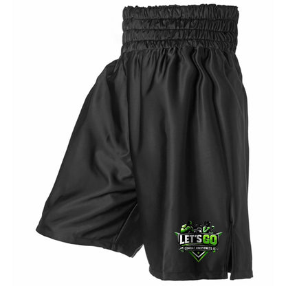 Lets Go Satin Boxing Shorts