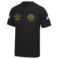 Warwick Boxing Gym Poly T-Shirt - Black