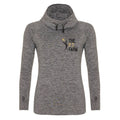 The Pt Farm Girlie Cool Cowl Neck Top - Grey