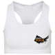 Boxing Yoga Girlie Cool Sports Crop Top - White