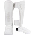 Venum Elite Shin Guards - White