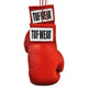 Tuf Wear Leather Autograph Gloves - Red