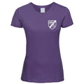 Palmarsh Abc Womens Slim T-Shirt - Purple