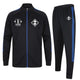 Selby ABC Slim Fit Poly Tracksuit - Navy/Royal